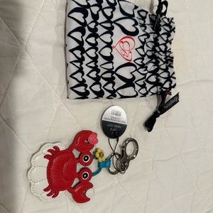 Brighton keychain crab